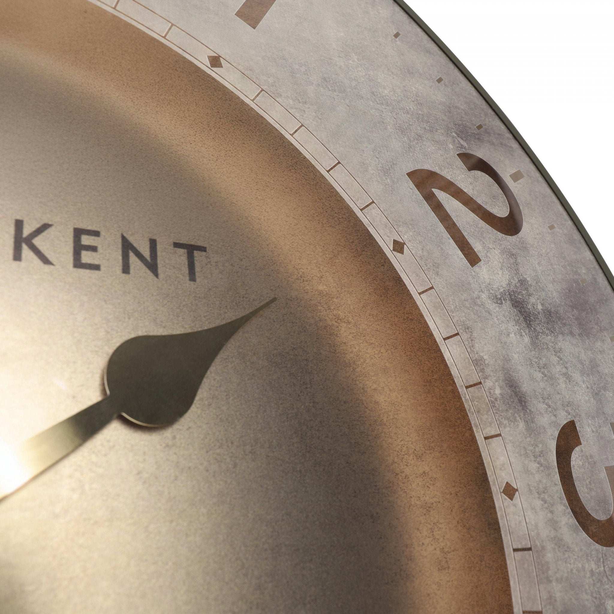 30" Wall Clock Harvest Gold