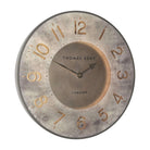 30" Wall Clock Harvest Gold