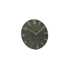 6" Mulberry Mantel Clock, Olive Green