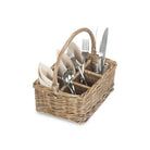 6 Section Cutlery Basket in Willow