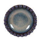 Overhead view of the Lazuli ceramic bowl showing the circular shape and multi-toned glaze finish.