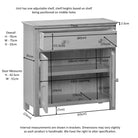 Malmo Compact Sideboard