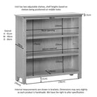 Malmo Small Bookcase