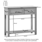 Malmo Console Table