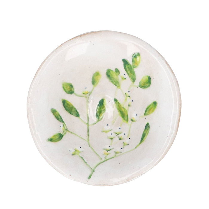 Stoneware Mini Bowl, Mistletoe
