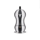 Alessi Stainless Pulcina Espresso Coffee Maker, 3 Cup with Black Handle