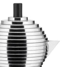 Alessi Stainless Pulcina Espresso Coffee Maker, 3 Cup with Black Handle