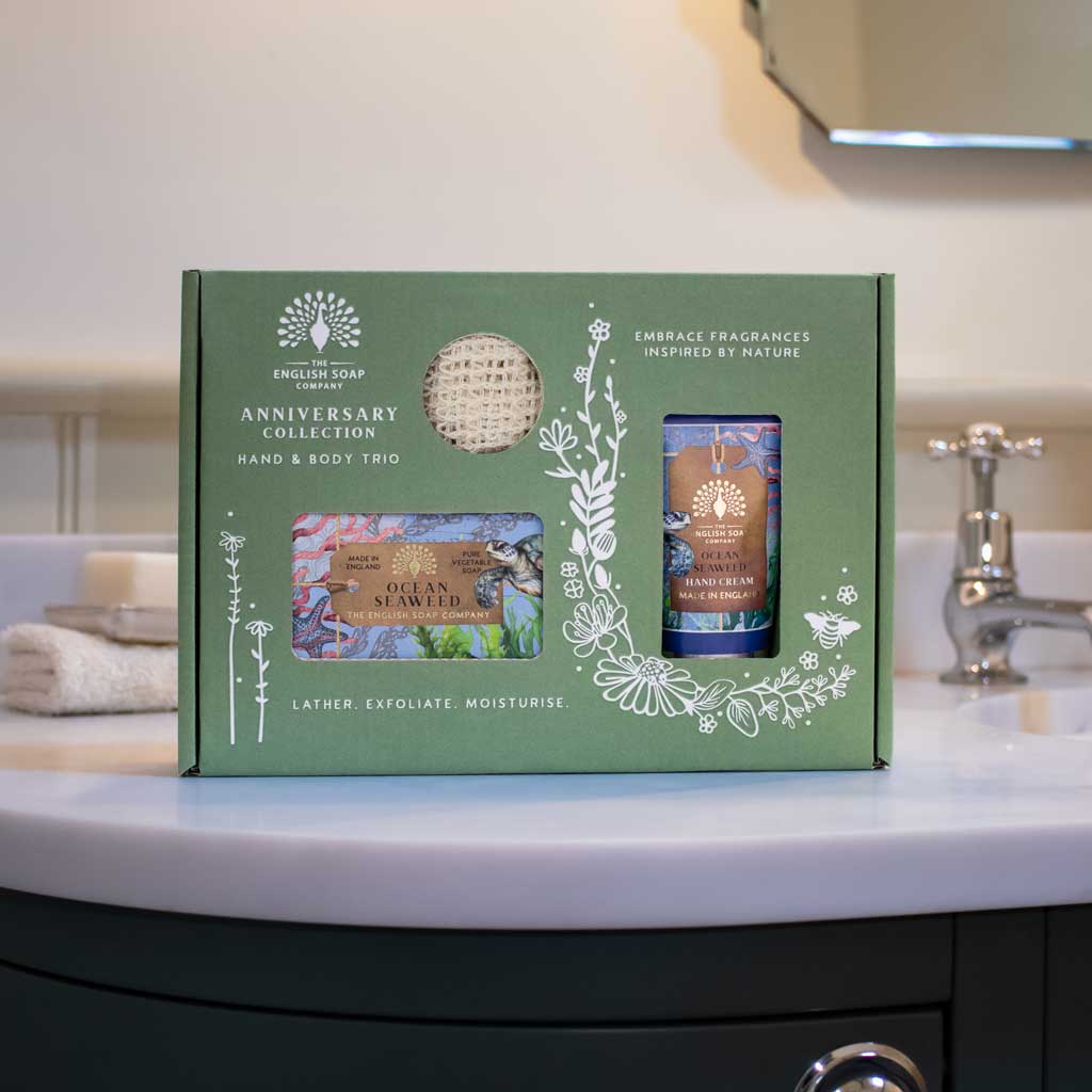 Anniversary Ocean Seaweed Hand & Body Trio Gift Set