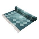Argyll Rug, Teal 70 x 220 cm,70 x 150 cm