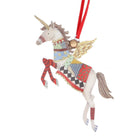 Assorted Christmas Circus Animals Tin Decoration, Elephant/Unicorn/Flamingo - Angela Reed - Christmas Decorations