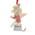 Assorted Christmas Circus Animals Tin Decoration, Fish/Bear/Lion - Angela Reed - Christmas Decorations