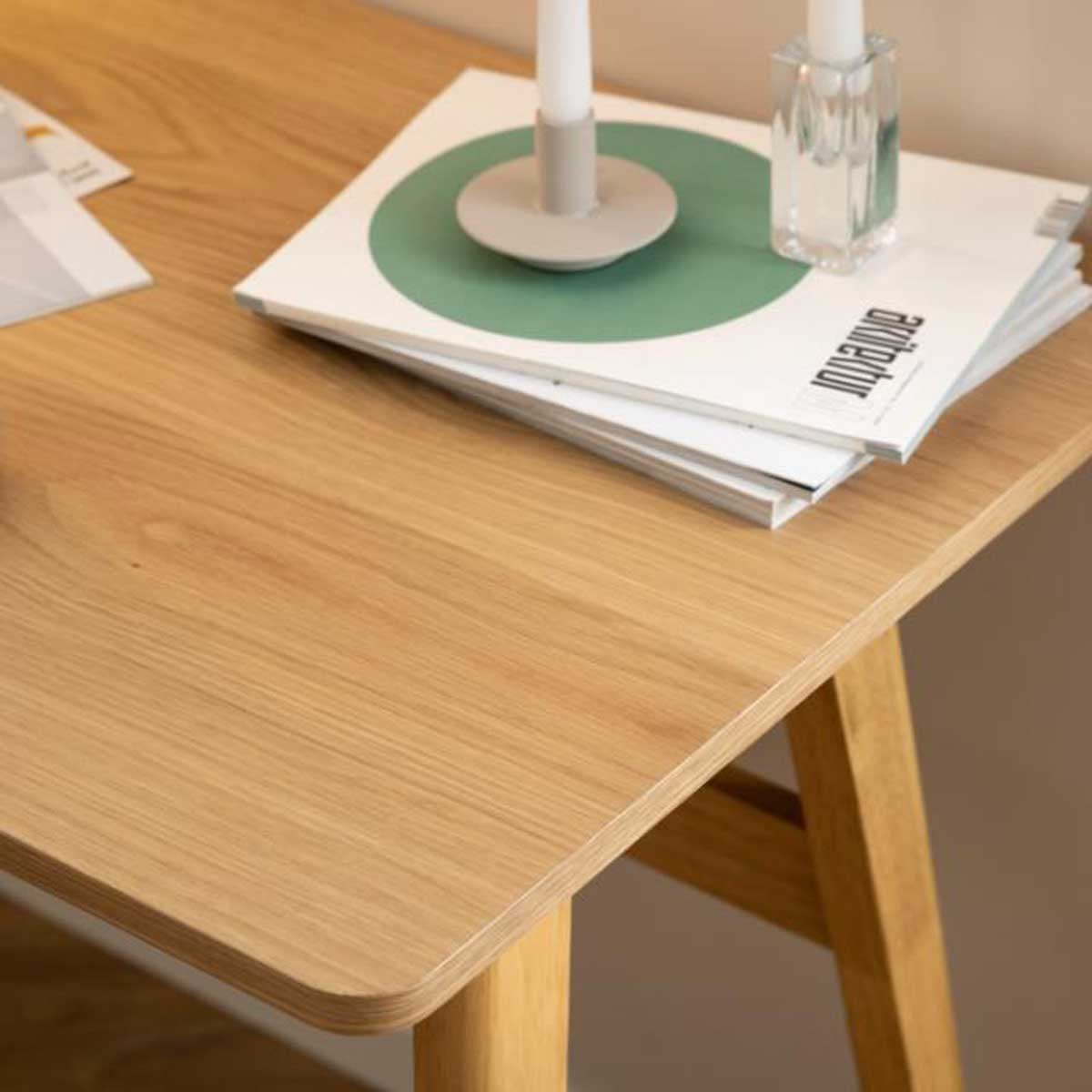 Barrett Oak Desk