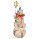 Bear on Ball Christmas Circus Decoration - Angela Reed - Christmas Decorations