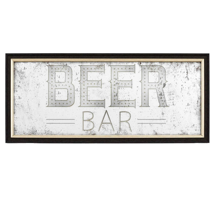 Beer Bar Mirror