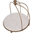 Belvedere Gold Single Tier Stand