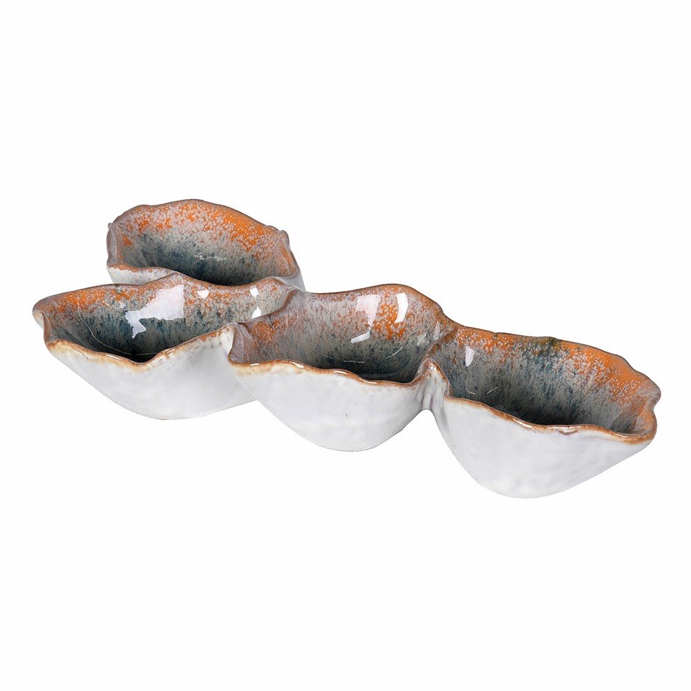 Blue Ombre Oyster Trays