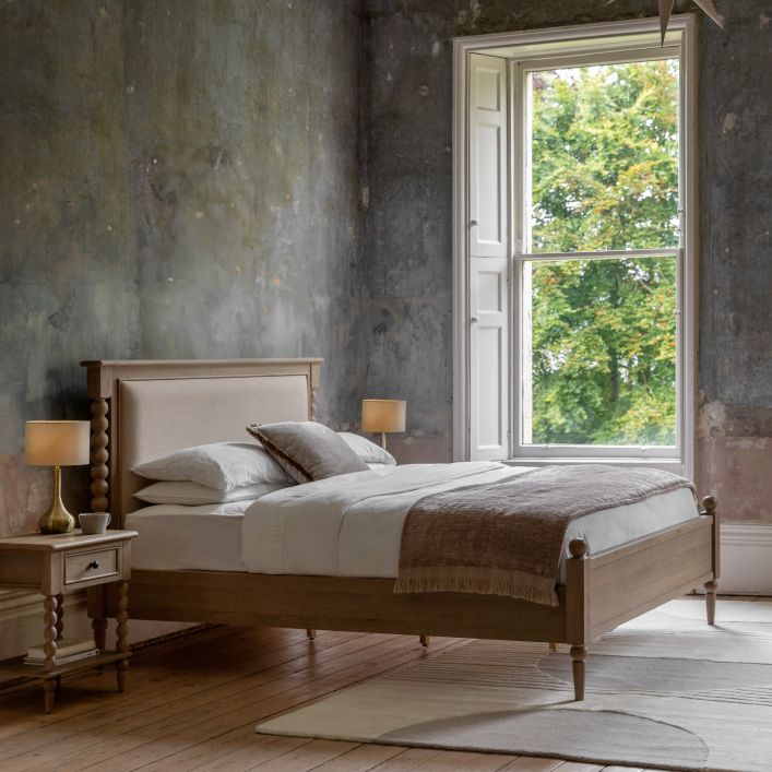 Bobbin Bed Frame Kingsize (5'),Super King (6')