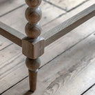 Bobbin Lamp Table