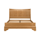 Bordeaux Oak Sleigh Bedstead 4'6" Double,5' Kingsize,6' Super King