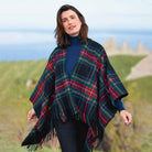 Bronte Merino Mini Ruana Plain Silver,Plain New Camel,Plain Airforce,Plain Purple Heather