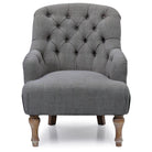 Brooke Chair Antheia Charcoal Linen,Antheia Cream Linen,Meadow Print Natural