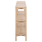 Brussels Bookcase, Low Limed Oak,Oiled Oak