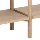 Brussels Bookcase, Low Limed Oak,Oiled Oak