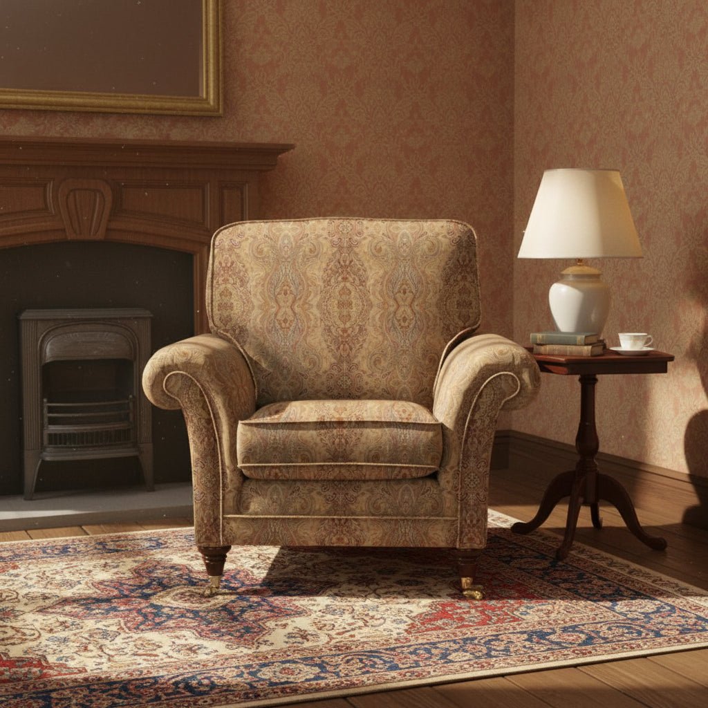 Burghley Armchair by Parker Knoll Marni Aloe (A) / Marni Aloe (A),Marni Aloe (A) / Baslow Plain Gold (A),Marni Aloe (A) / Baslow Plain Mulberry (A),Marni Aloe (A) / Contour Forest (B),Marni Aloe (A) / Contour Pacific (B),Marni Aloe (A) / Contour Sunset (B),Marni Aloe (A) / Gala Plain Dove Grey (B),Marni Aloe (A) / Baslow Medallion Gold (B),Marni Aloe (A) / Baslow Stripe Gold (B),Marni Aloe (A) / Baslow Medallion Mulberry (B),Baslow Plain Gold (A) / Marni Aloe (A),Baslow Plain Gold (A) / Baslow Plain Gold (A