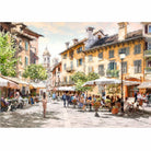 Café Street Promenade Canvas
