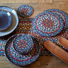 Carnival Blue, 23cm Placemats, set of 6