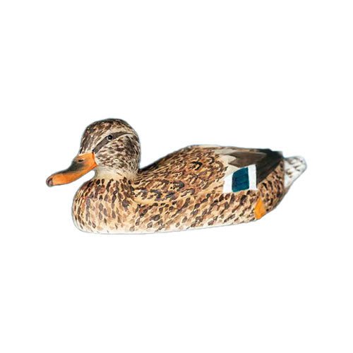 Carved Wooden Mallard Hen