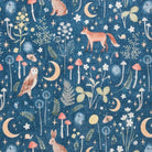 Catherine Lansfield Twilight Animals Rug, Blue 61 x 170cm,76 x 150cm,76 x 230cm,122 x 170cm,152 x 230cm