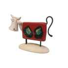 Ceramic Cow, Red