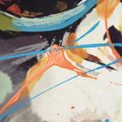 Chillin' Chimp Framed Canvas