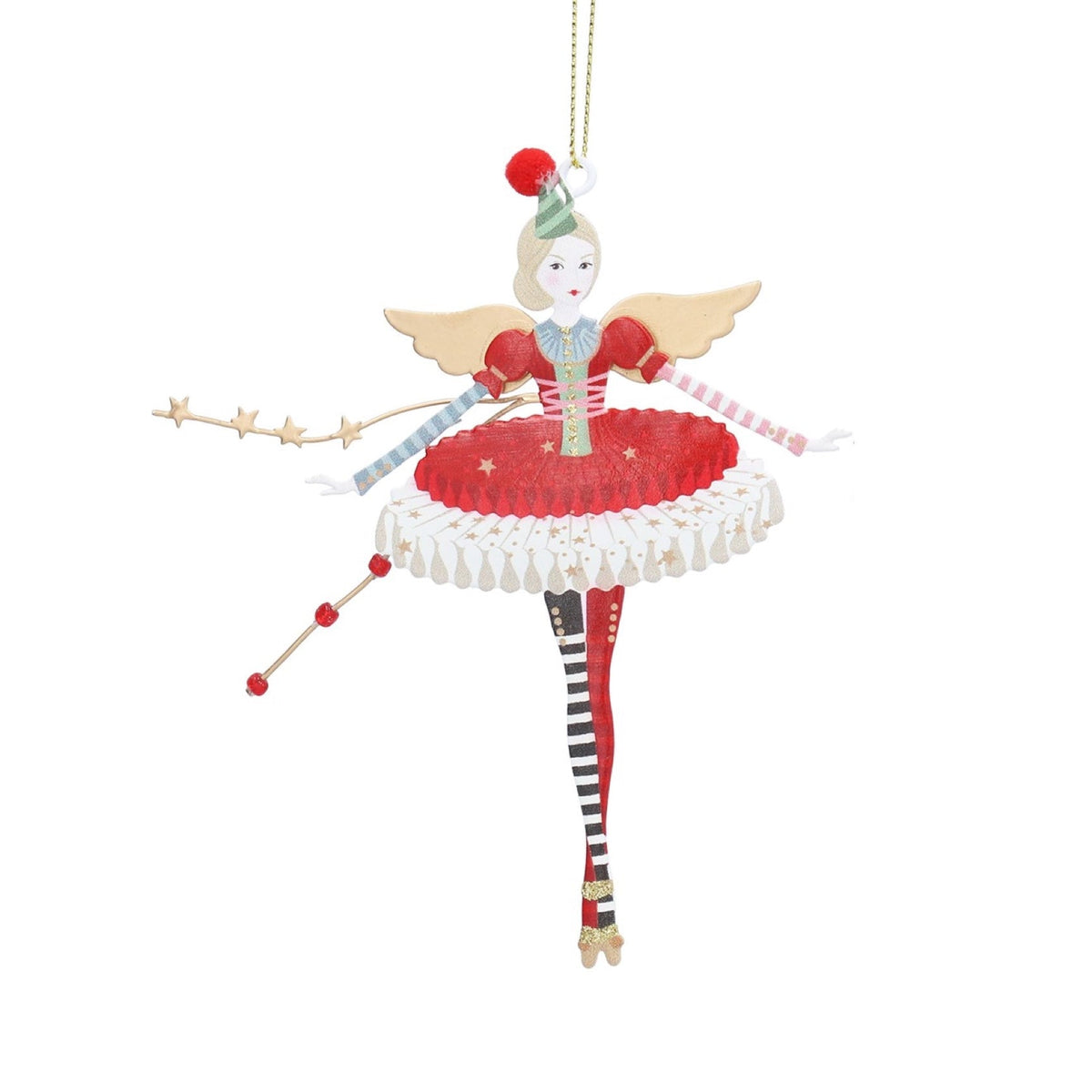 Circus Christmas Fairy Decoration - Angela Reed - Christmas Decorations