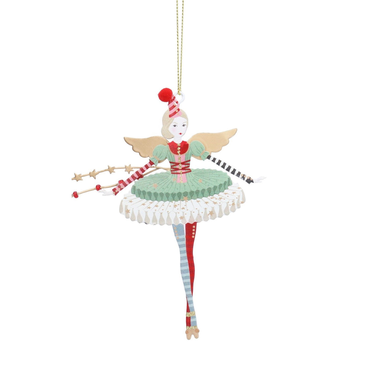 Circus Christmas Fairy Decoration - Angela Reed - Christmas Decorations