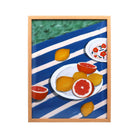 Citrus Plate Framed Artwork