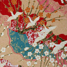 Classic Journal, Cranes Collage Red Small,Medium