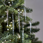 Clear Twist Icicles, Box of 6