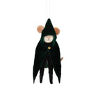 Cloaked Mouse Felt Decoration - Angela Reed - Christmas Decorations