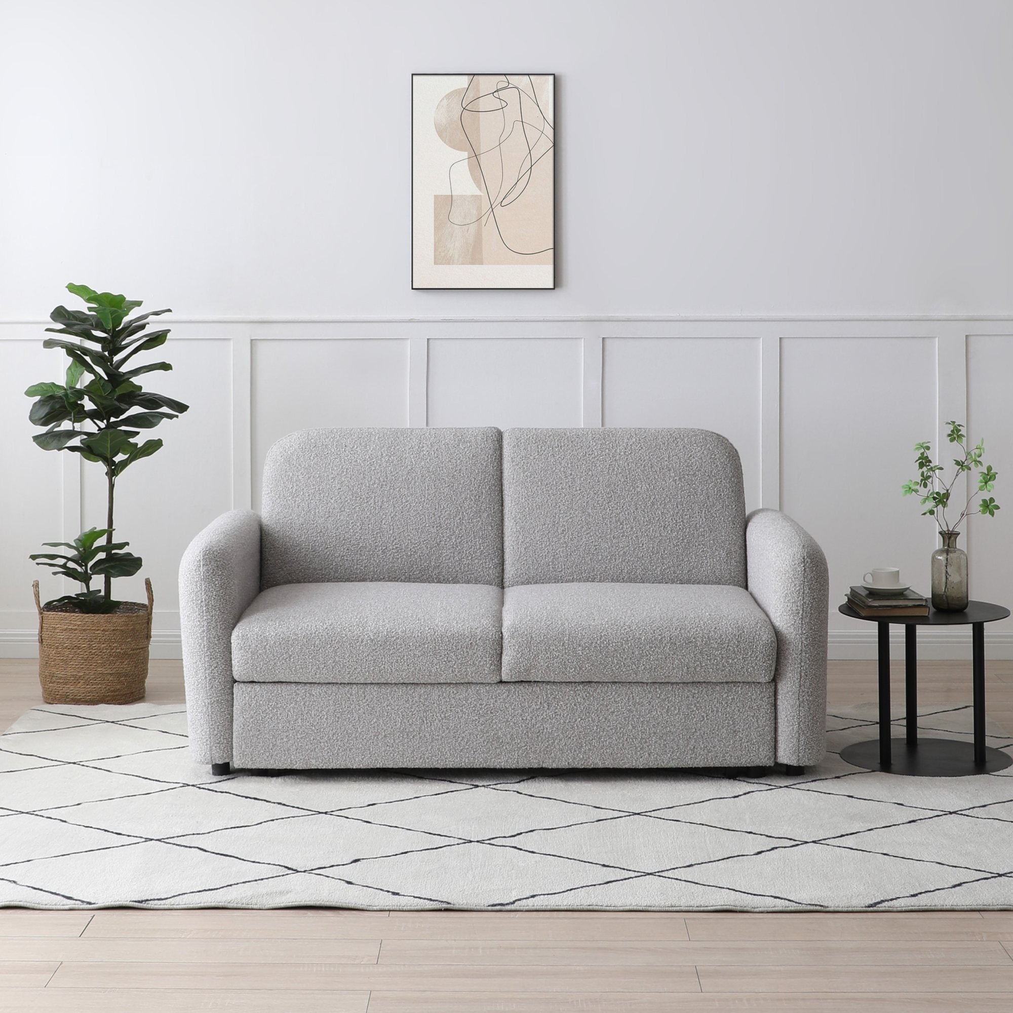 Cloud Sofa Bed, Natural Fabric