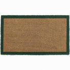 Coir Border Door Mat, Green