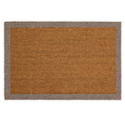Coir Border Door Mat, Taupe