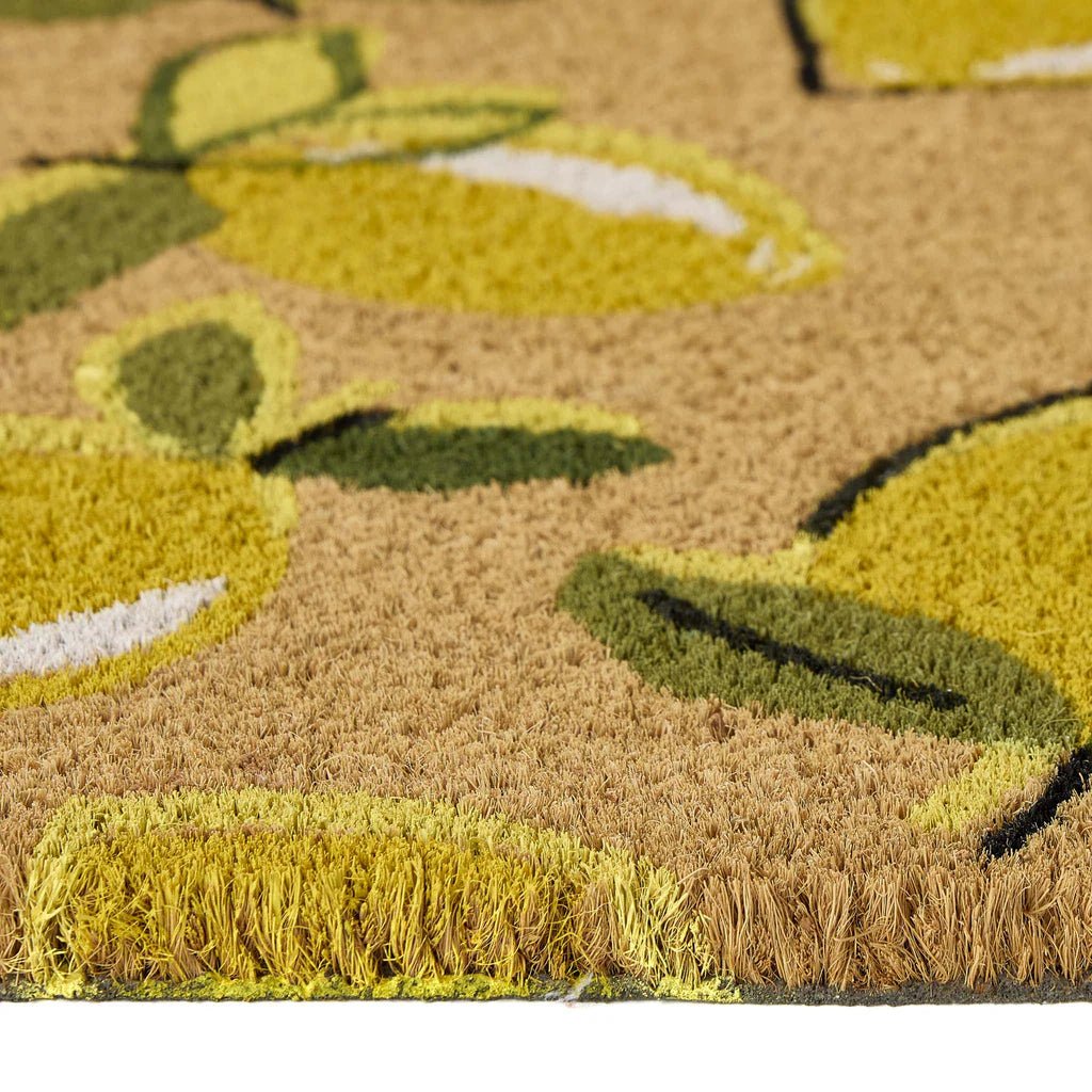 Coir Lemons Door Mat