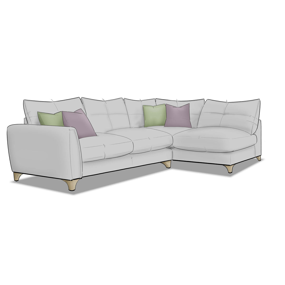 Collingwood Corner Sofa - Angela Reed - Furniture