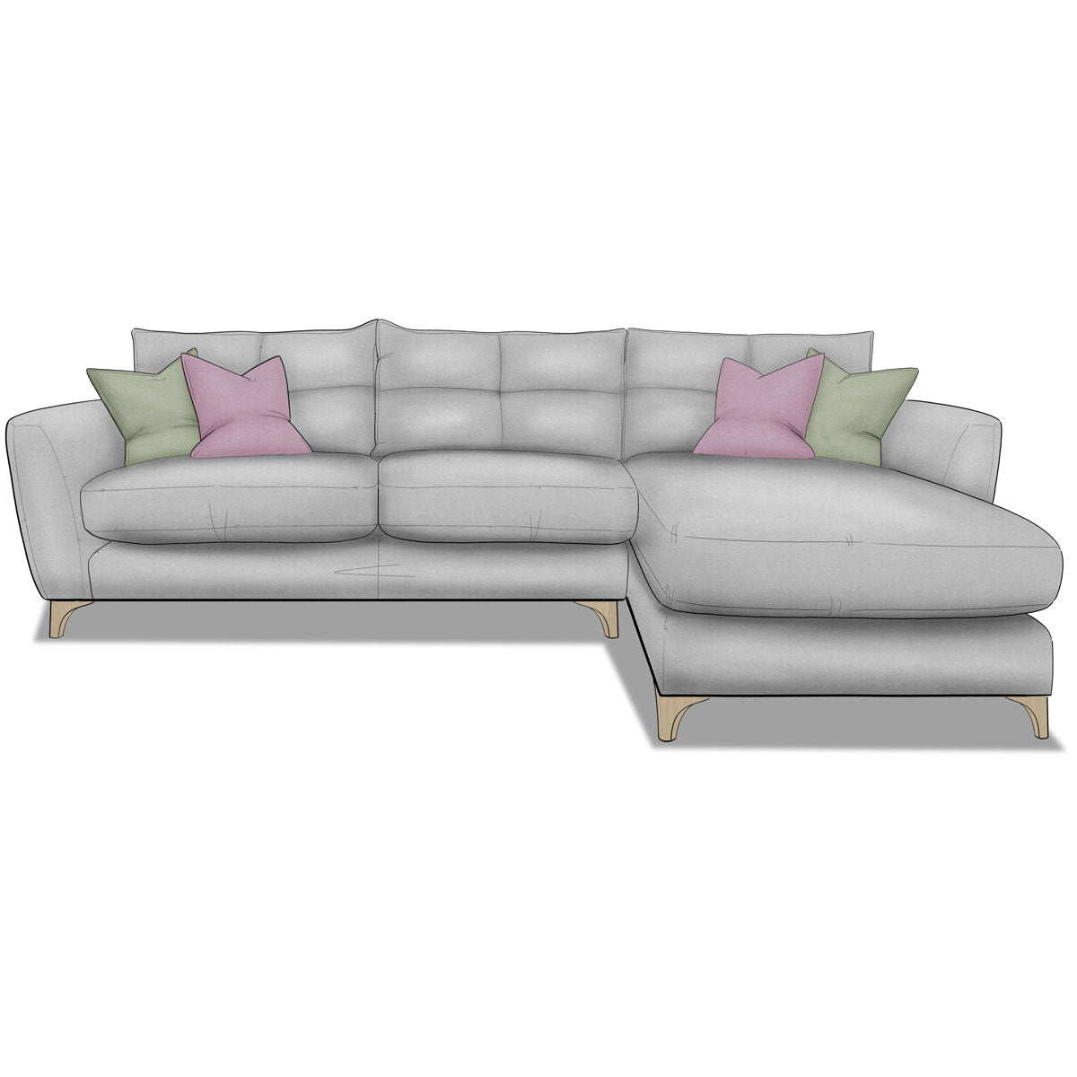 Collingwood Corner Sofa - Angela Reed - Furniture
