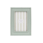 Cove Beaded Photo Frame, Sage 6 x 4"