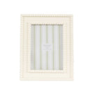 Cove Beaded Photo Frame, White 7 x 5"