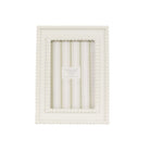Cove Beaded Photo Frame, White 6 x 4"