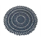 Crochet Placemat Ink Blue